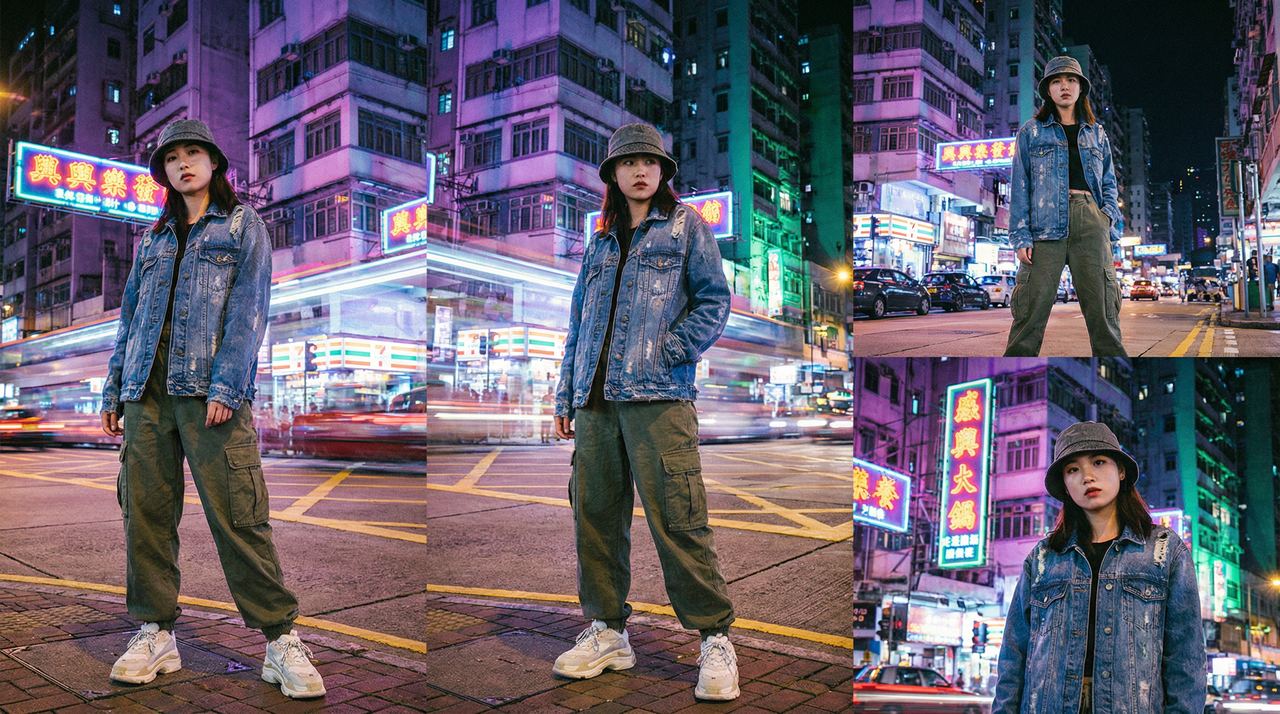 网红主播都市时尚穿搭视频